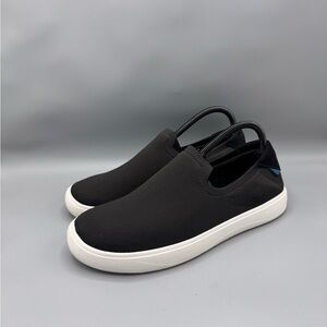 Vessi is womens. Black Slip-On Sneakers  size 9